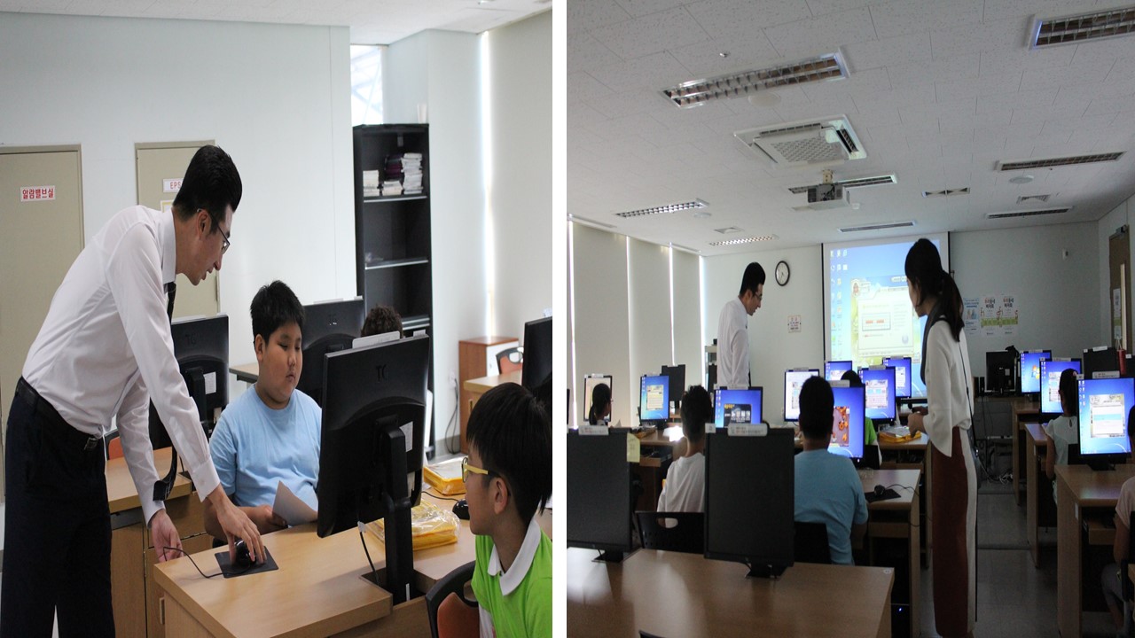 아시아나 IDT 어린이 컴퓨터 교육 개강